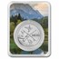 1 oz Silver Round - Gun & Rod (Deer) Colorized w/ TEP