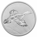1 oz Silver Round - Gun & Rod (Duck)