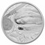 1 oz Silver Round - Gun & Rod (Trout)
