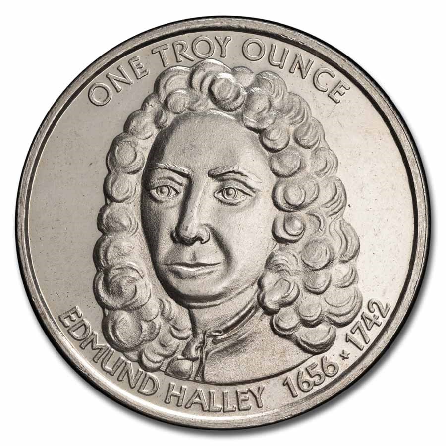 1 oz Silver Round - Halley's Comet (Random Motif)