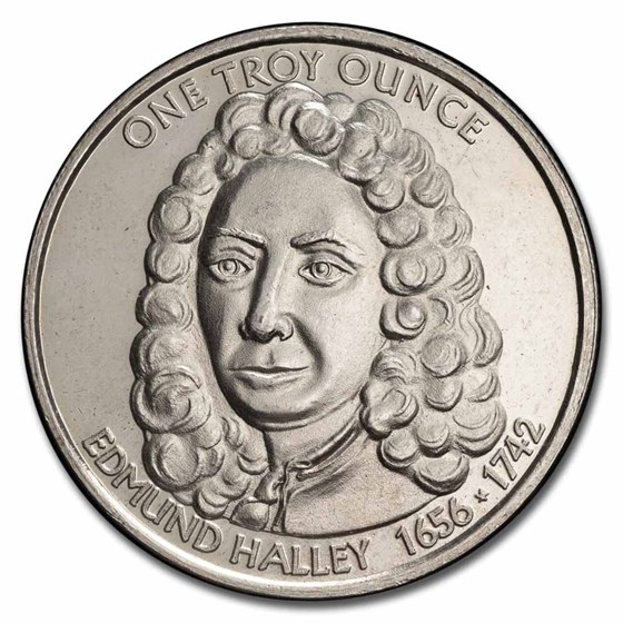 1 oz Silver Round - Halley's Comet (Random Motif) 1 oz Silver Round - Halley's Comet (Random Motif)