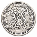 1 oz Silver Round - Hobo Nickel Knight, Death, Devil (No COA)