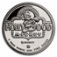 1 oz Silver Round - Hollywood Mickey (1978, Walk of Fame, Cap.)
