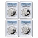 1 oz Silver Round - Hollywood Mickey (4 Piece Set/PR-69 PCGS)