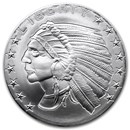 1 oz Silver Round - Incuse Indian
