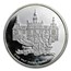 1 oz Silver Round - Johnson Matthey (1982, Walt Disney, EPCOT)