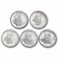 1 oz Silver Round - Johnson Matthey Freedom Series (Set of 10)