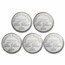 1 oz Silver Round - Johnson Matthey Freedom Series (Set of 10)