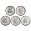 1 oz Silver Round - Johnson Matthey Freedom Series (Set of 10)