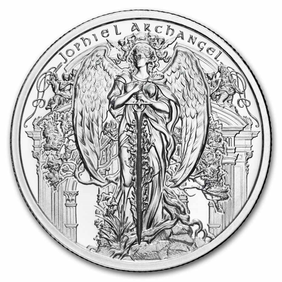 1 oz Silver Round - Jophiel (Archangel Series)