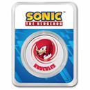 1 oz Silver Round Knuckles Colorized (with TEP)
