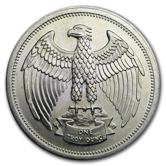 1 oz Silver Round - Letcher Mint (Eagle) 1 oz Silver Round - Letcher Mint (Eagle)