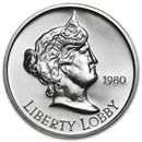 1 oz Silver Round - Liberty Lobby