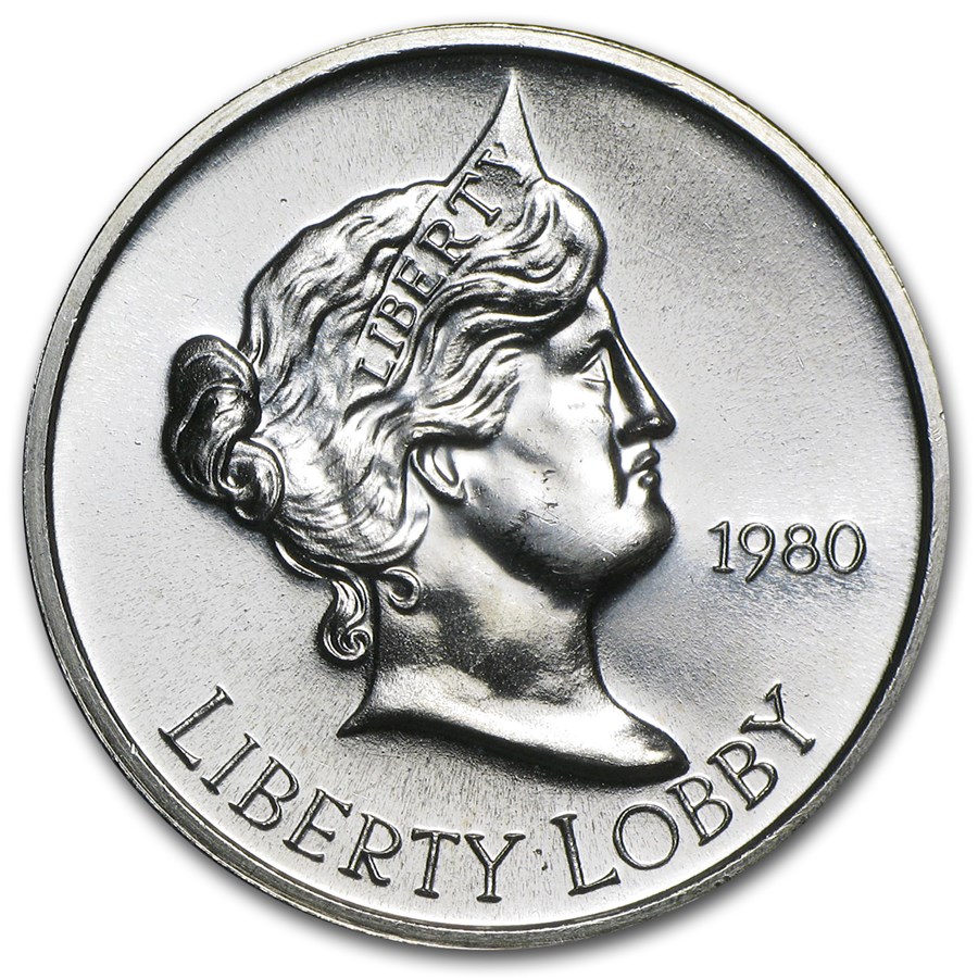 1 oz Silver Round - Liberty Lobby