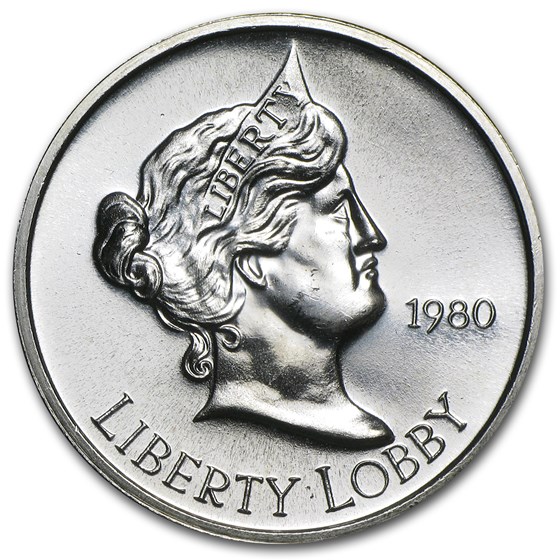 1 oz Silver Round - Liberty Lobby 1 oz Silver Round - Liberty Lobby