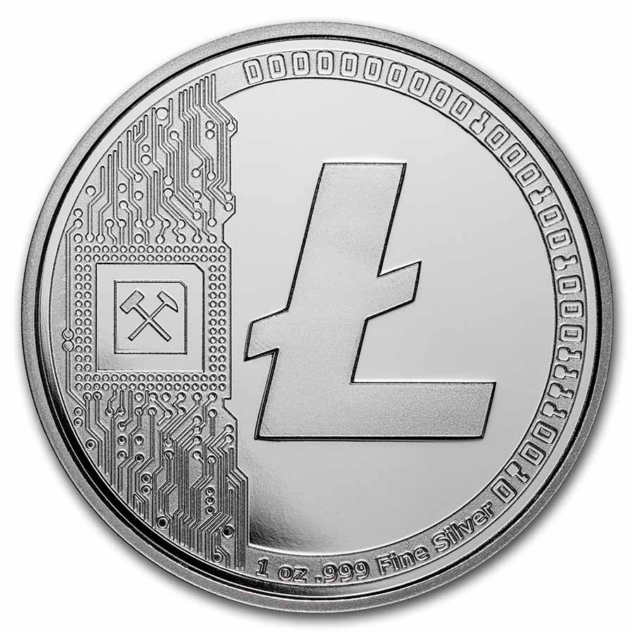Buy 1 oz Silver Round - Litecoin | APMEX