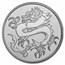 1 oz Silver Round - Lunar "Dragon" by D.G. Smalling