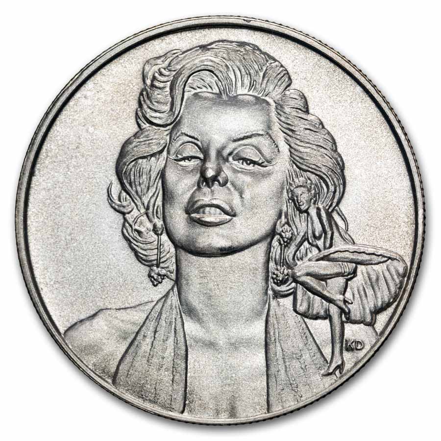 【格安】Marilyn Monroe 1oz Silver Proof Coin 格安】Marilyn Monroe 1oz Silver Proof Coin 1 oz Marilyn Monroe