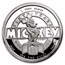 1 oz Silver Round - Mickey Mouse 60 Years Ambassador of Peace