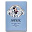 1 oz Silver Round - Mickey Mouse 60 Years International Icon