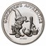 1 oz Silver Round - Mickey Sorcerer's Apprentice (w/Box & COA)