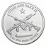1 oz Silver Round - Molon Labe (Come and Take It)
