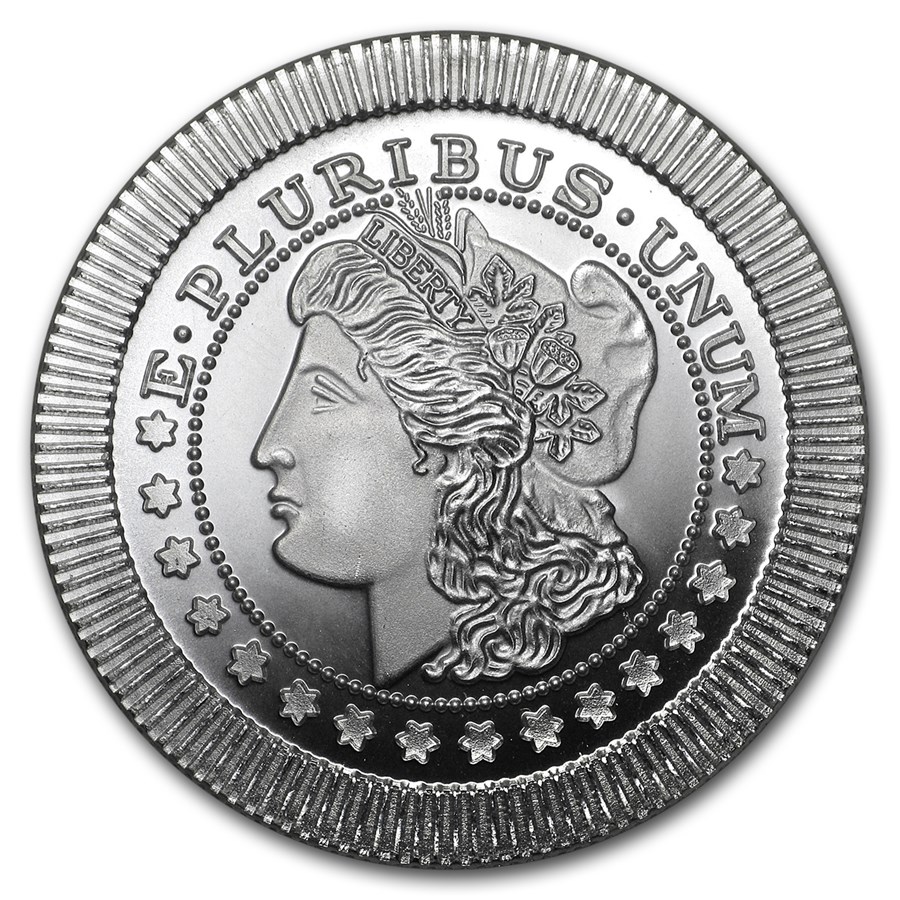 Buy 1 oz Silver Round - Morgan Dollar (Stackable) | APMEX