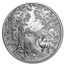 1 oz Silver Round - Nordic Creatures: Odin’s Steed – Sleipnir BU