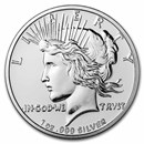 1 oz Silver Round - Peace Dollar