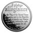 1 oz Silver Round - Pledge of Allegiance