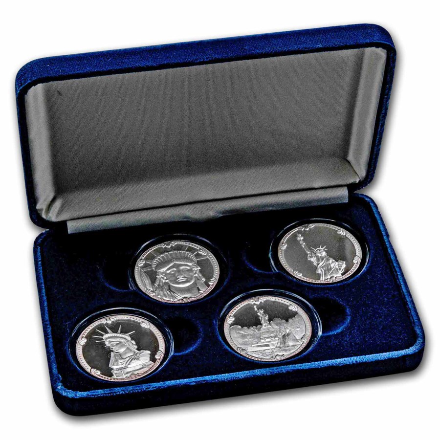 1 oz Silver Round - Rarities Mint (Liberty Series PF 4-Coin Set)