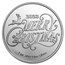 1 oz Silver Round - Reindeer