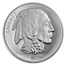 1 oz Silver Round - Reverse Proof Buffalo Design