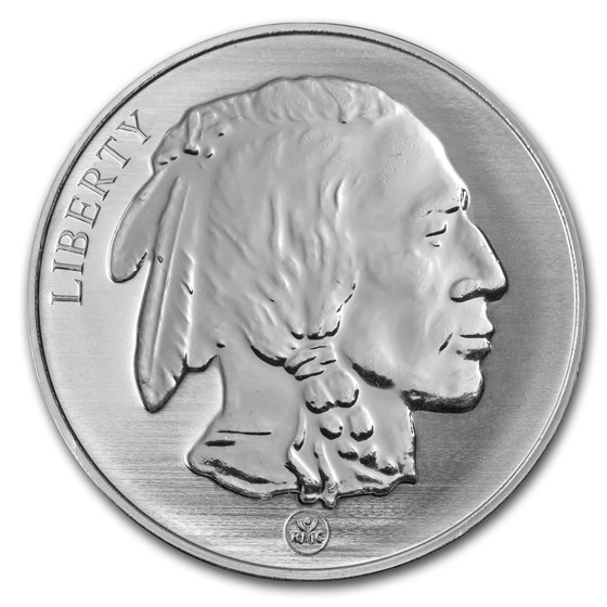 1 oz Silver Round - Reverse Proof Buffalo Design 1 oz Silver Round - Reverse Proof Buffalo Design