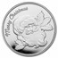 1 oz Silver Round - Santa