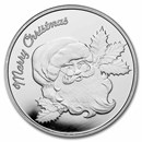 1 oz Silver Round - Santa