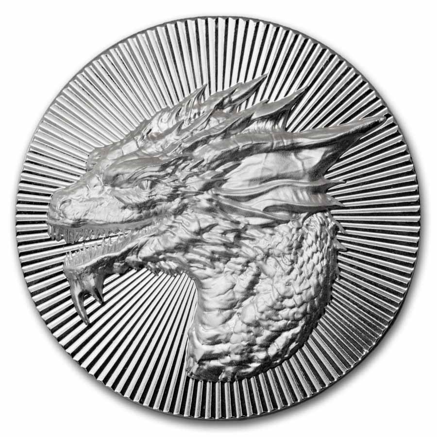 1 oz Silver Round - Scottsdale Dragon Stacker®