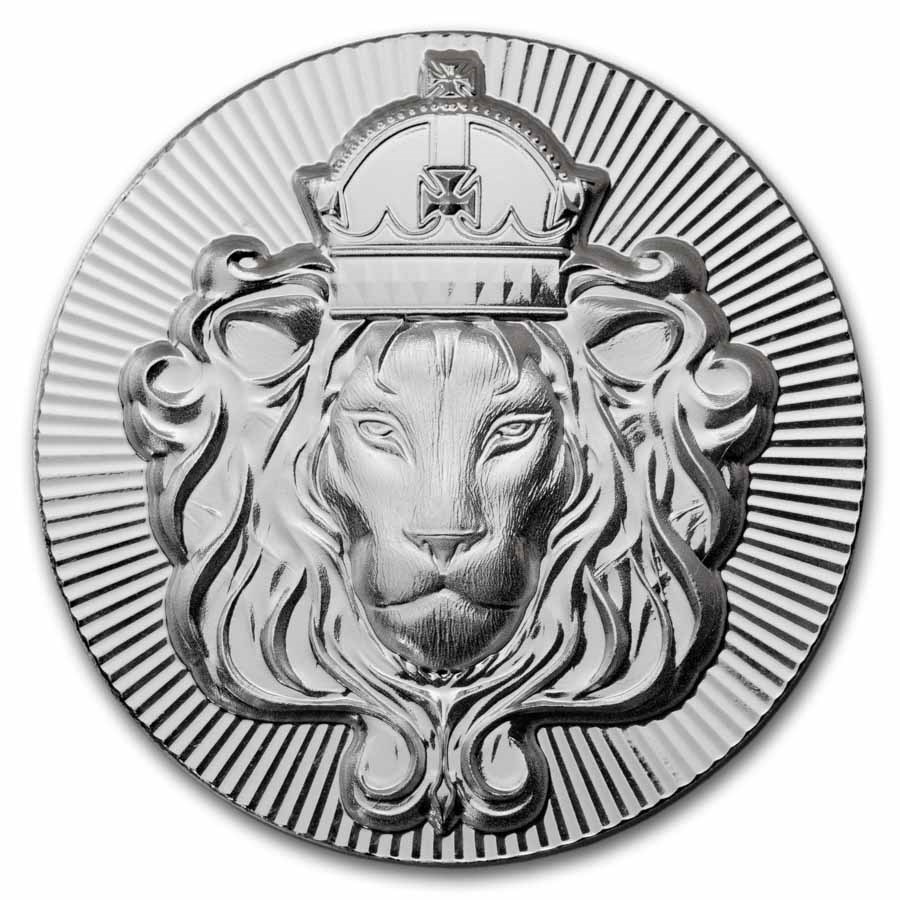 1 oz Silver Round - Scottsdale Lion Stacker®