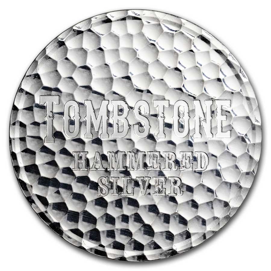 Tombstone Rounding Hs Code Buy 1 oz Silver Scottsdale Tombstone Hammered Round | APMEX