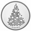 1 oz Silver Round - Season's Greetings Wreath