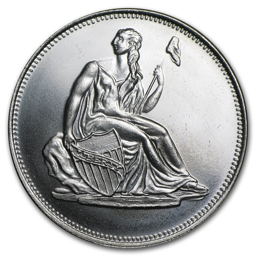 Buy 1 Oz Silver Round Seated Liberty Dollar Replica Round Online buy-1-oz-silver-round-seated-liberty-dollar-replica-round-online