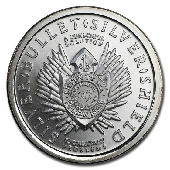Silver Shield Silver Rounds Buy 1 oz Silver Round - Silver Shield Series (Random Year & Design) | APMEX