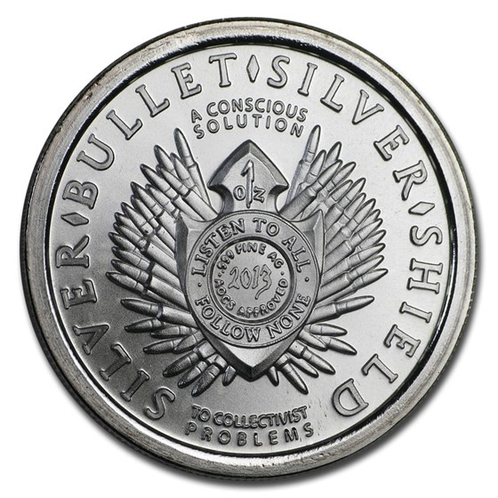 Silver Shield Silver Rounds Buy 1 oz Silver Round - Silver Shield Series (Random Year & Design) | APMEX