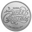 1 oz Silver Round - Sleigh & Reindeer