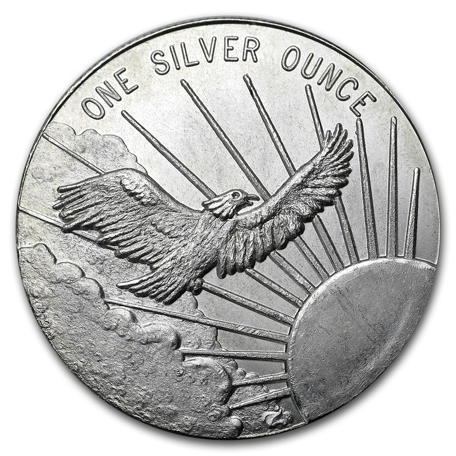 buy-1-oz-silver-round-south-east-refining-flying-eagle-apmex