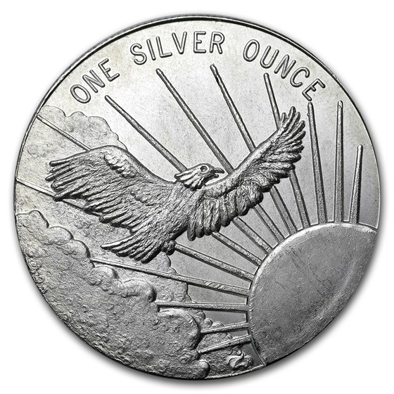1 oz Silver Round - South East Refining (Random Motif) 1 oz Silver Round - South East Refining (Random Motif)