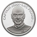 1 oz Silver Round - Star Trek (Captain Jean-Luc Picard)