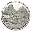 1 oz Silver Round - Swiss of America (23.5 mm)