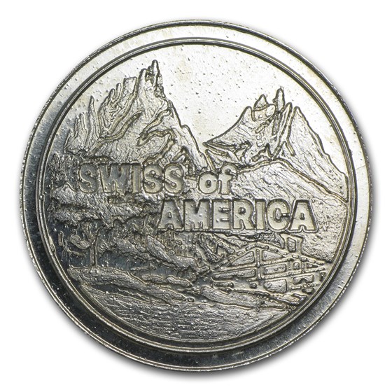 1 oz Silver Round - Swiss of America 1 oz Silver Round - Swiss of America