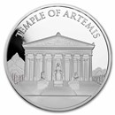 1 oz Silver Round - Temple of Artemis (w/Gift Box Tin)